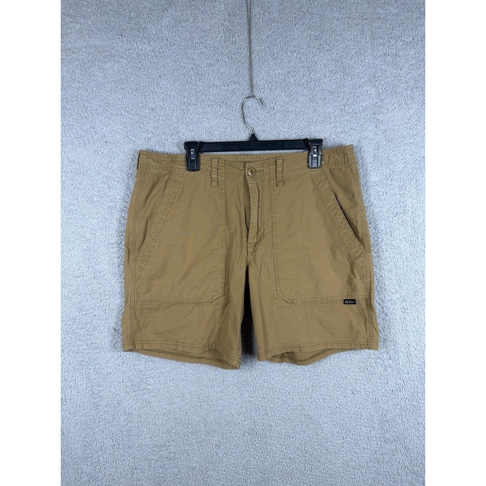 Howler Brothers Quonset Camp Shorts - British Khaki Actual Size 36
